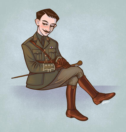 Colour and Shaded Fullbody - Langstaff (OC) - 2025