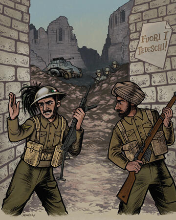 Classic Comic Style Colour and Shaded Halfbody x2 - Poster - 2025