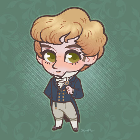 Chibi Fullbody - Keightley (OC) - 2025