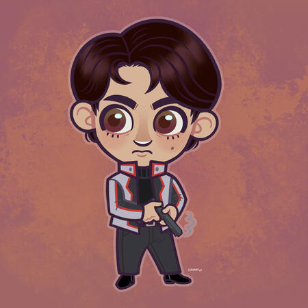 Chibi Fullbody - Fyodor belongs to @Martymcchew on Twitter! - 2025