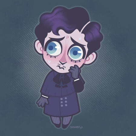 Chibi Fullbody - Hubert (OC) - 2025